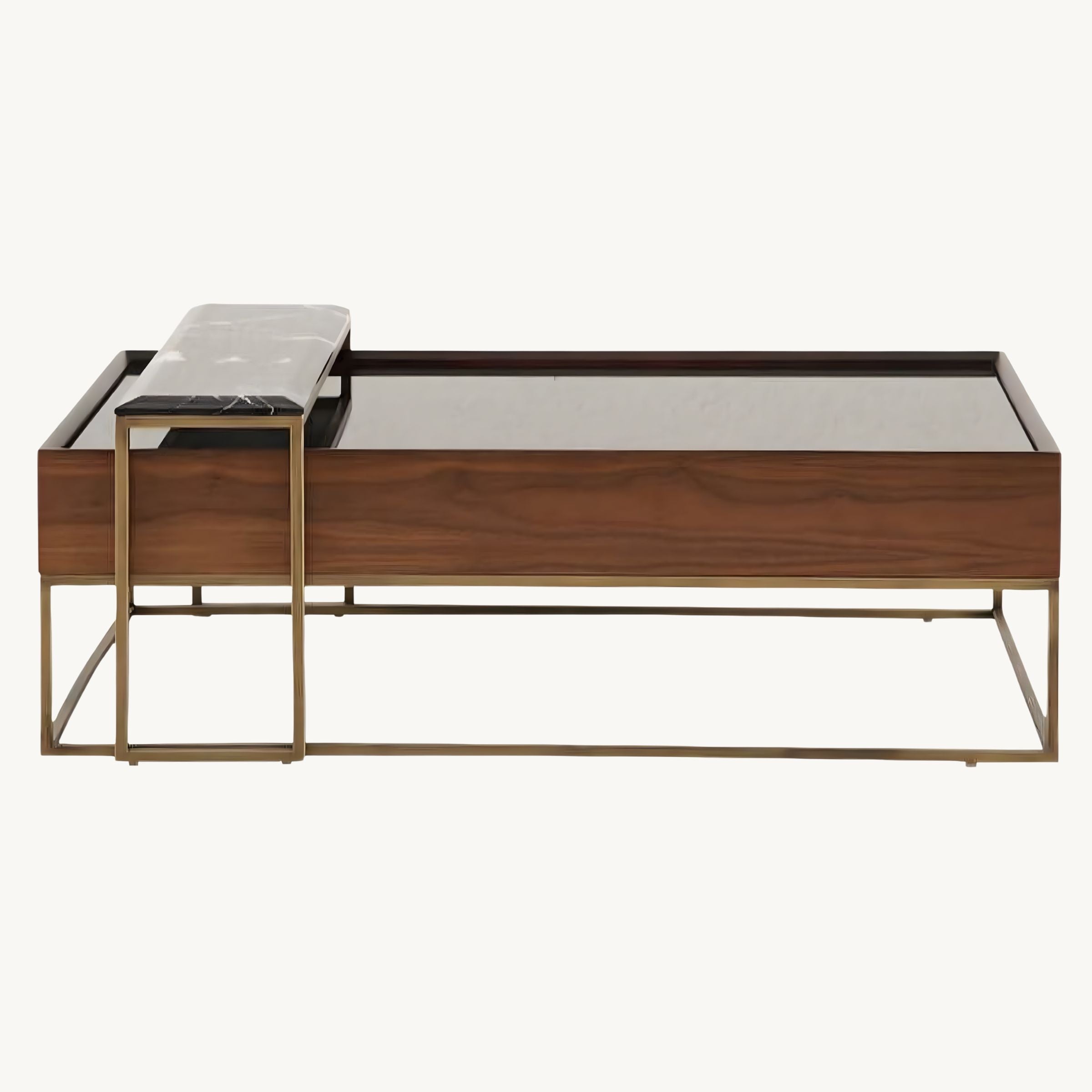 #finish_Walnut + Brass