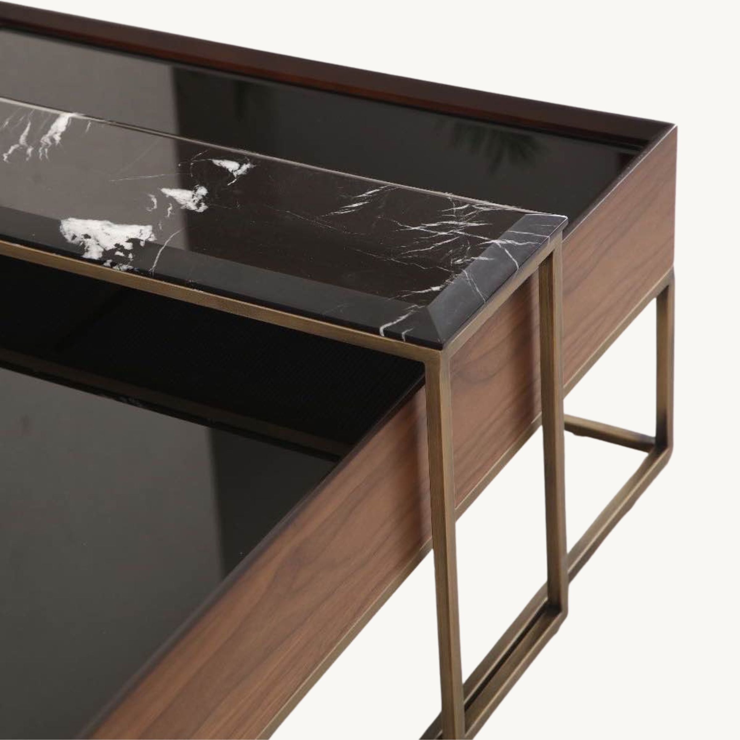 #finish_Walnut + Brass