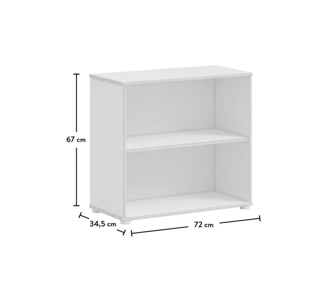 White Medium Bookshelf