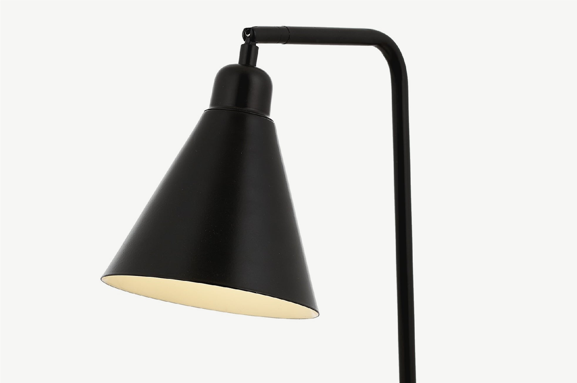 Matte Black Metal Desk Lamp