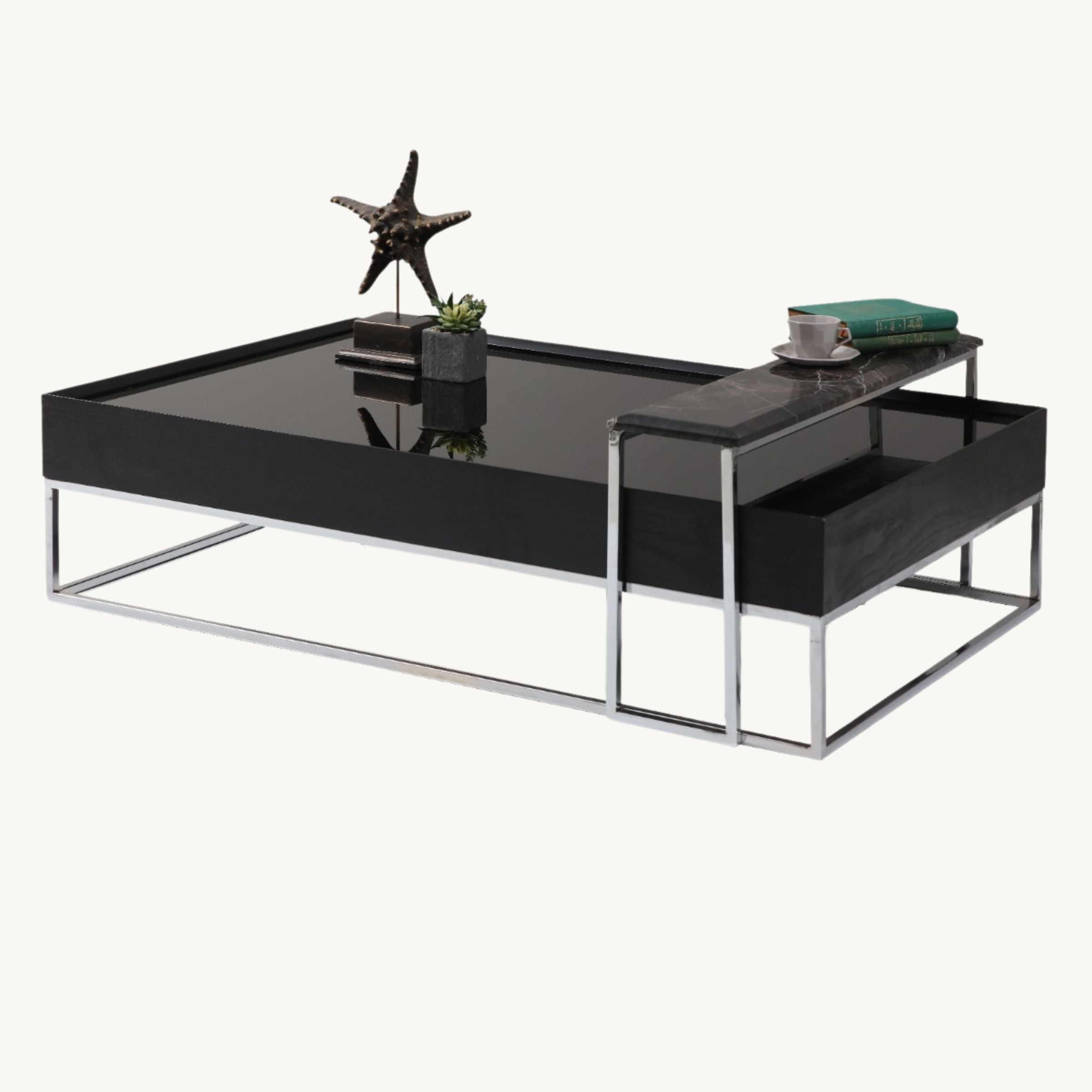 #finish_Black + Chrome