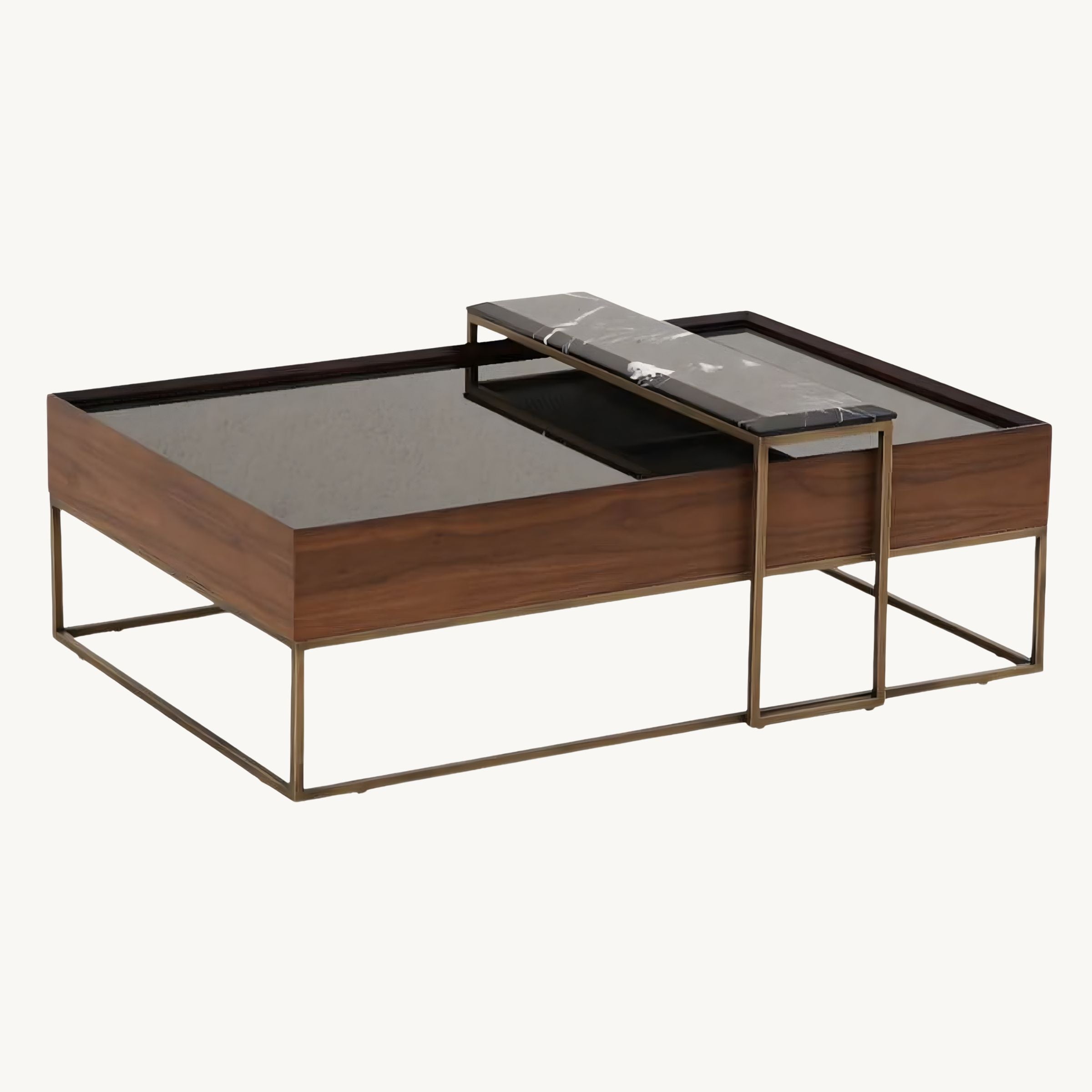 #finish_Walnut + Brass