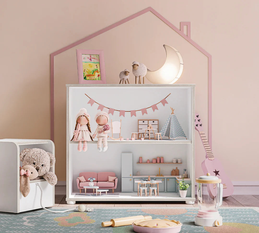 White Medium Bookshelf