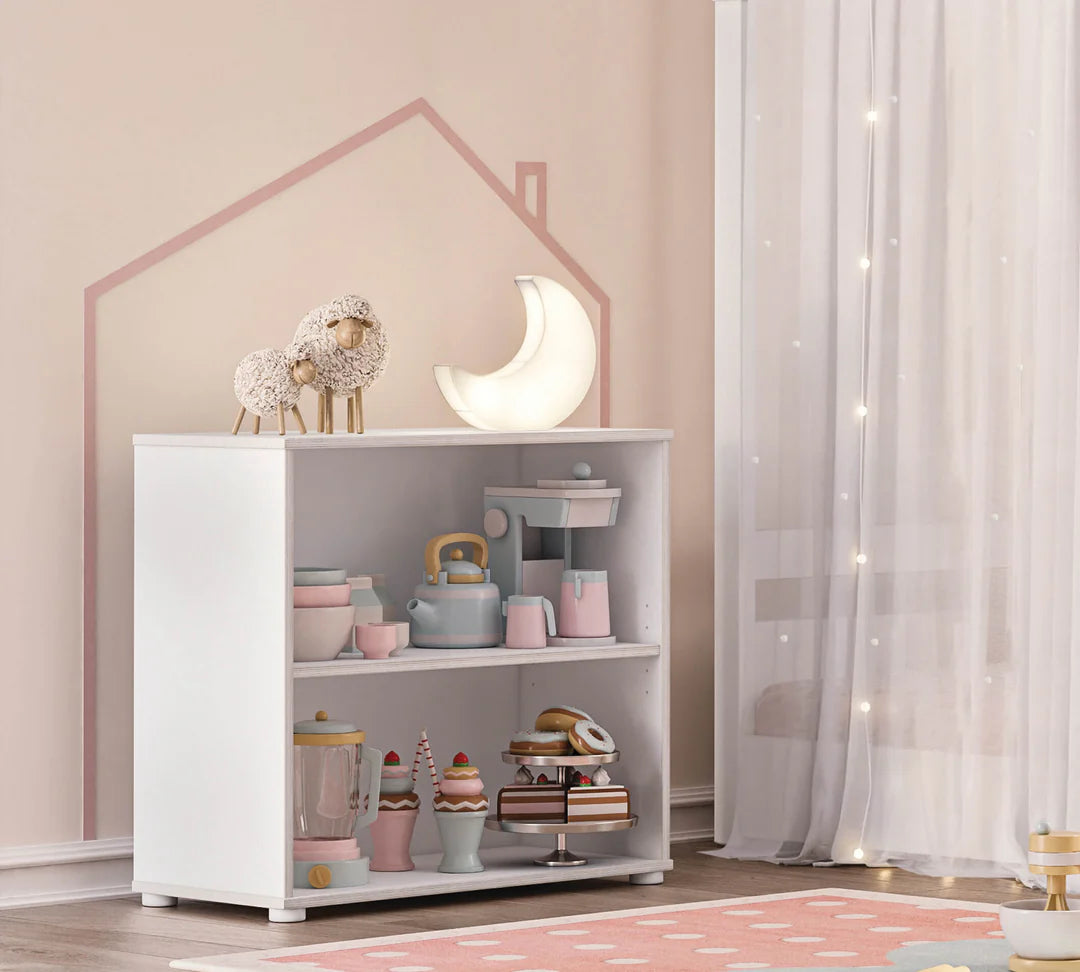 White Medium Bookshelf