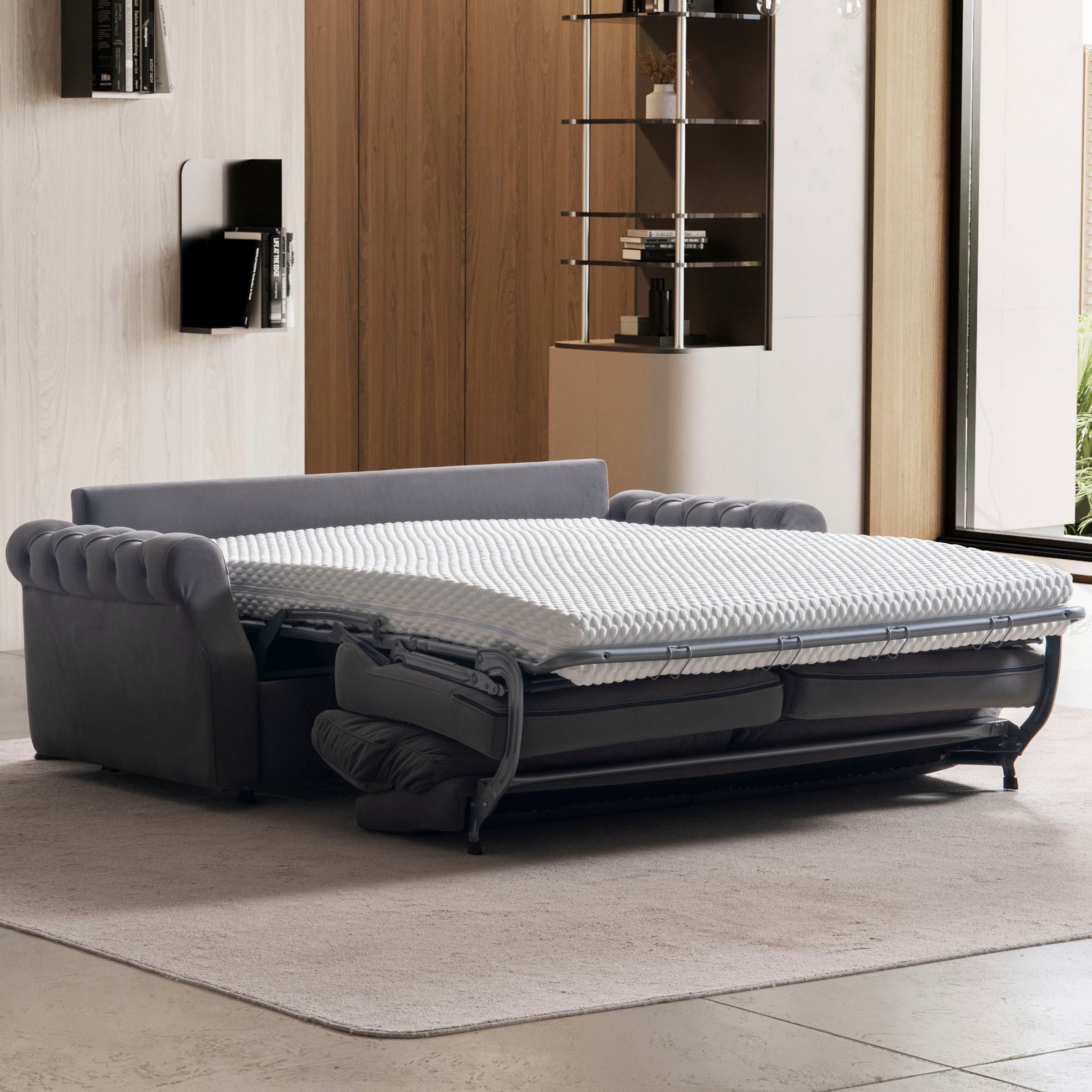 Rustik 3 Seater Pull-Out Sofa Bed